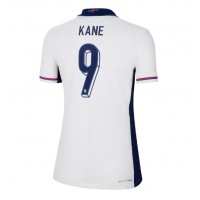 Camisa de Futebol Inglaterra Harry Kane #9 Equipamento Principal Mulheres Europeu 2024 Manga Curta